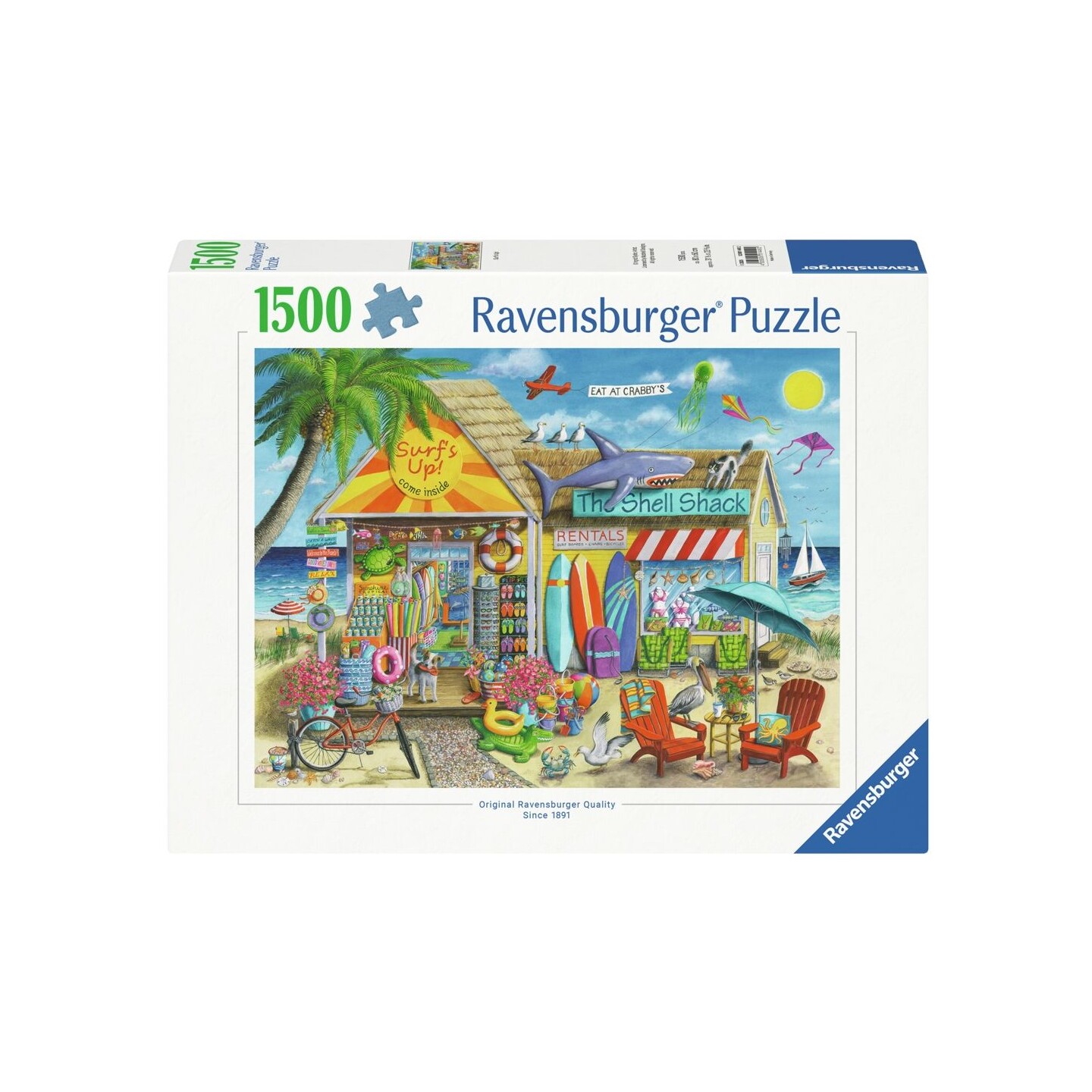 Surfs Up 1500 bitar Pussel Ravensburger Puzzle