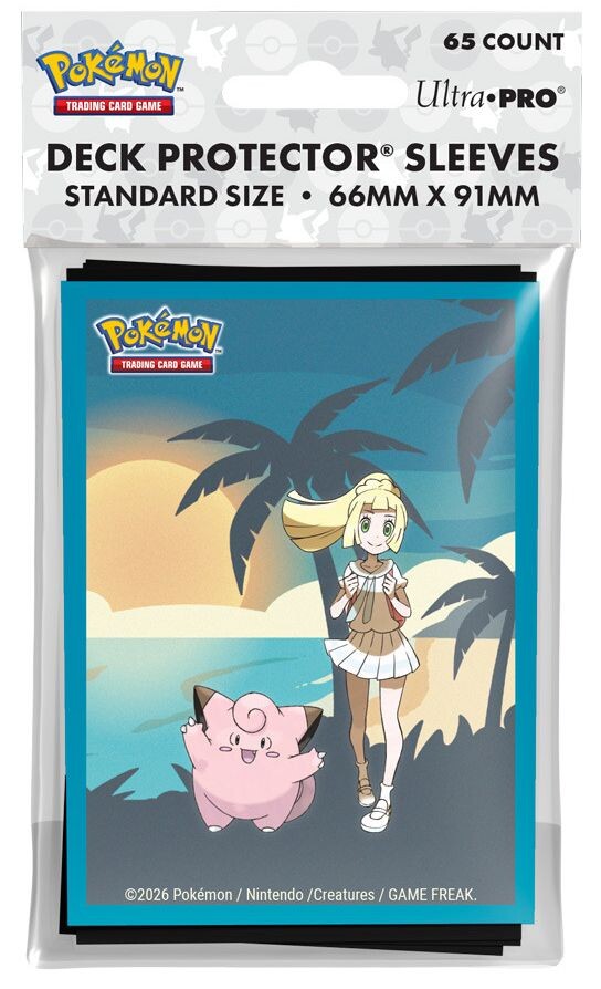 Sleeves Pokemon Lillie & Clefairy 66x91 Ultra Pro