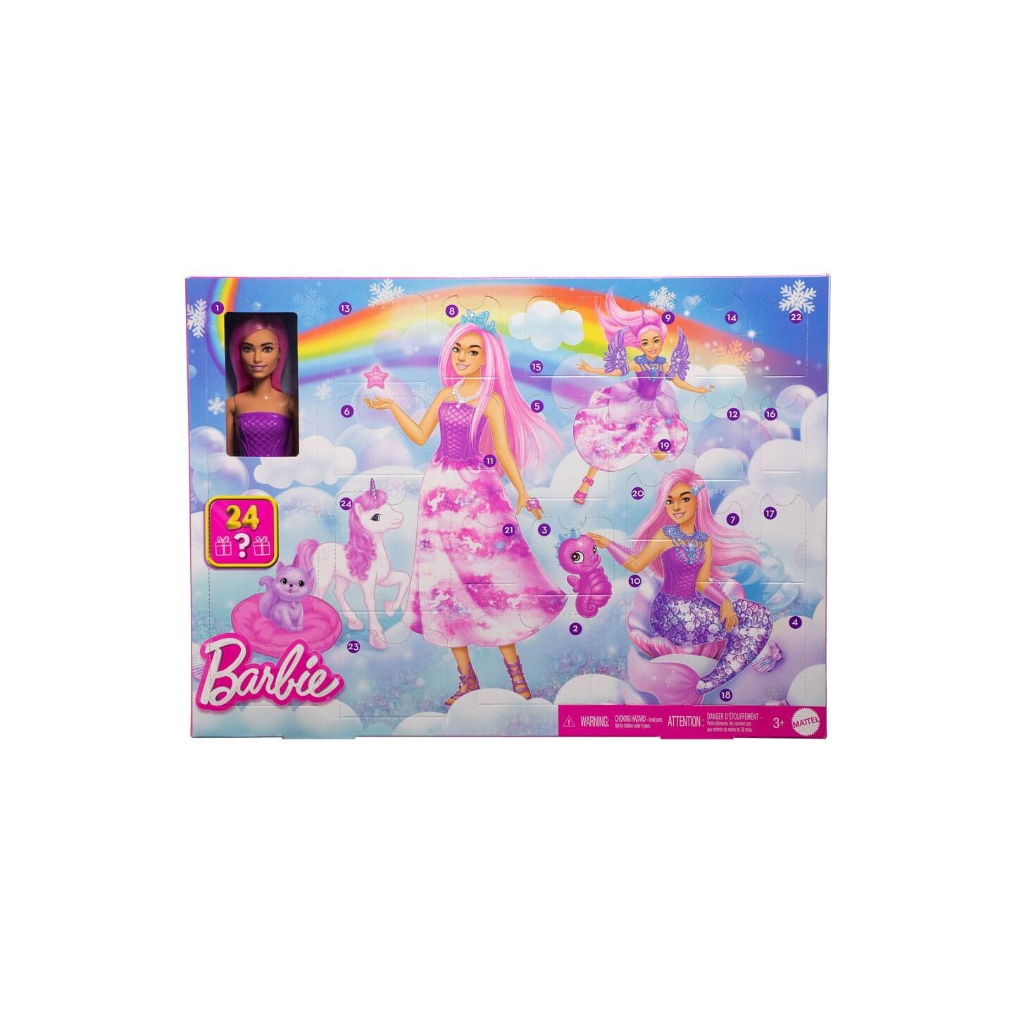 Barbie Julkalender Doll Fantasy - Advent Calendar