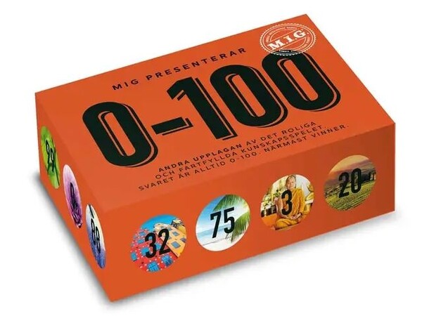 0-100 Orange Frågespel Svensk utgåva 