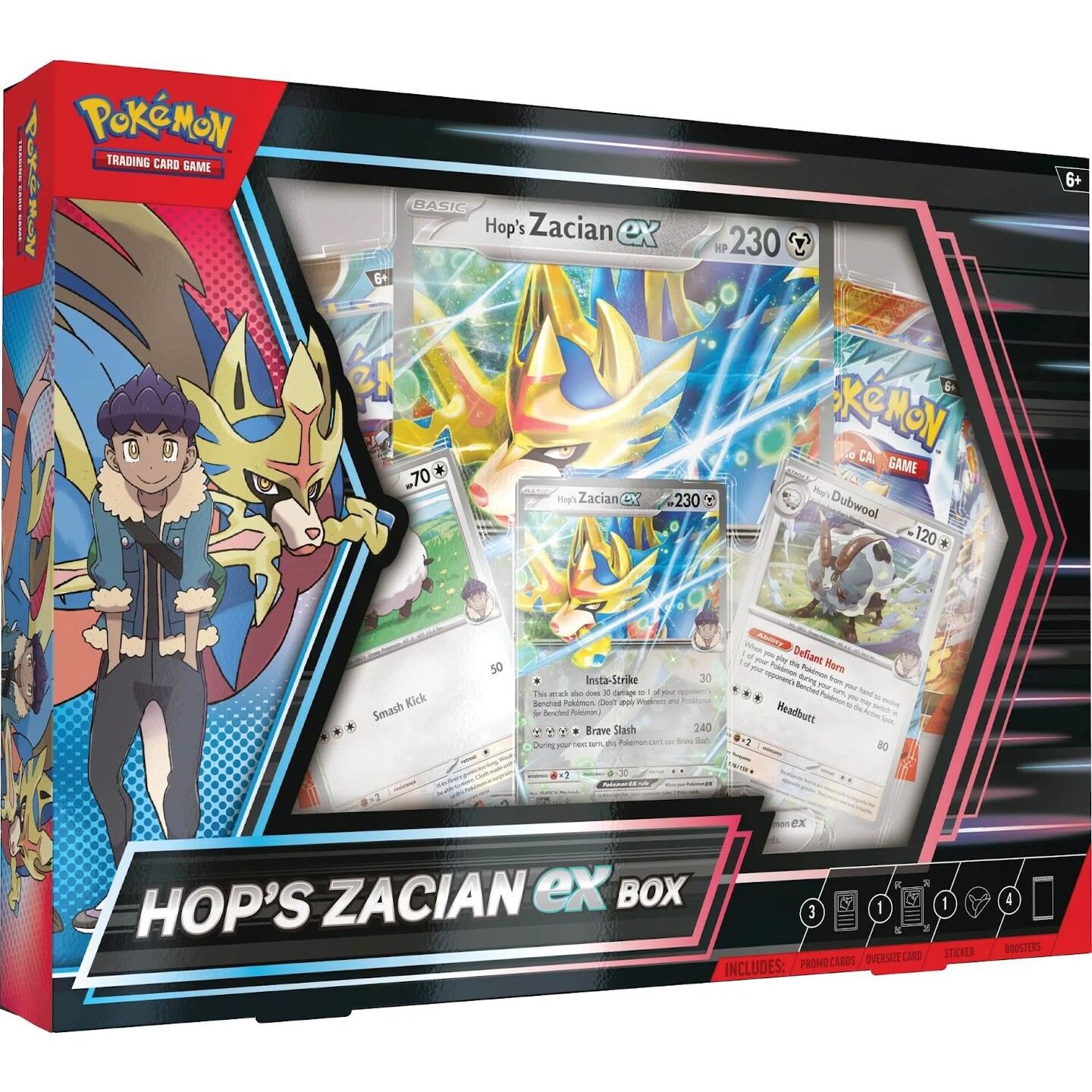 Pokemon Hops Zacian ex Box