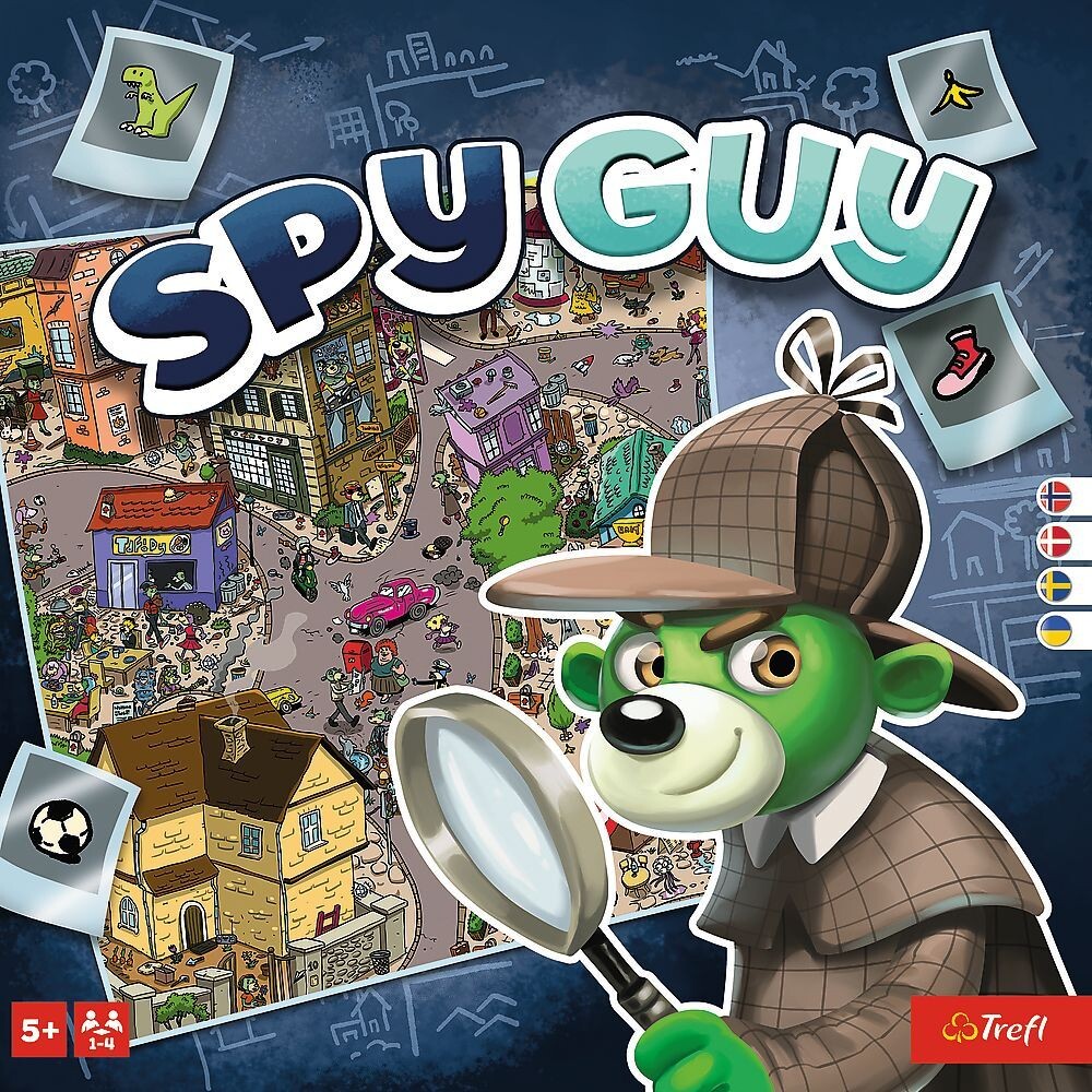 Spy Guy Brädspel Svensk utgåva