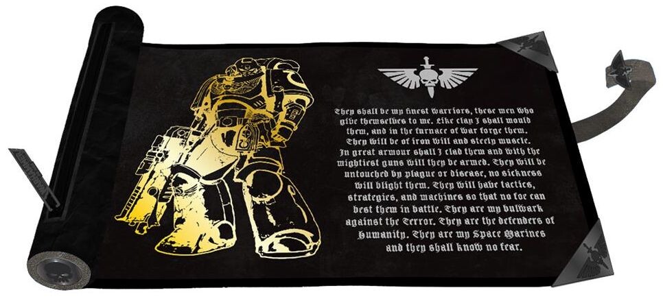 Adeptus Astartes Dice Scroll Warhammer 40K - Ultra Pro