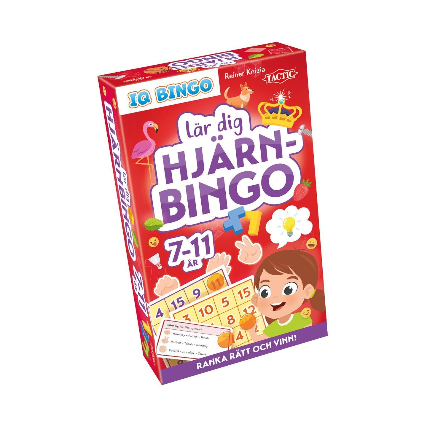 Lär dig Hjärnbingo Svensk utgåva