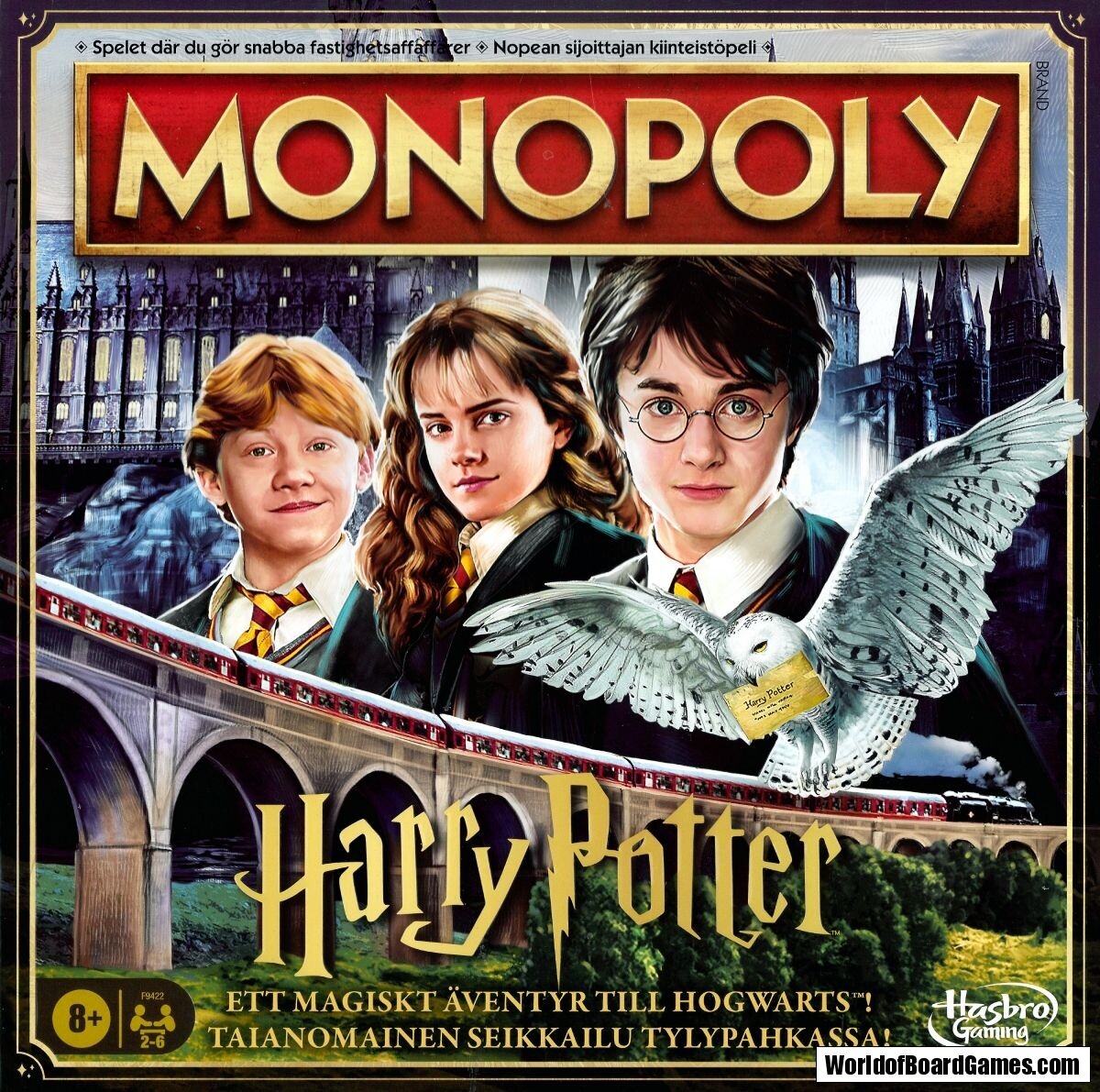 Monopoly Harry Potter Brädspel Svensk utgåva