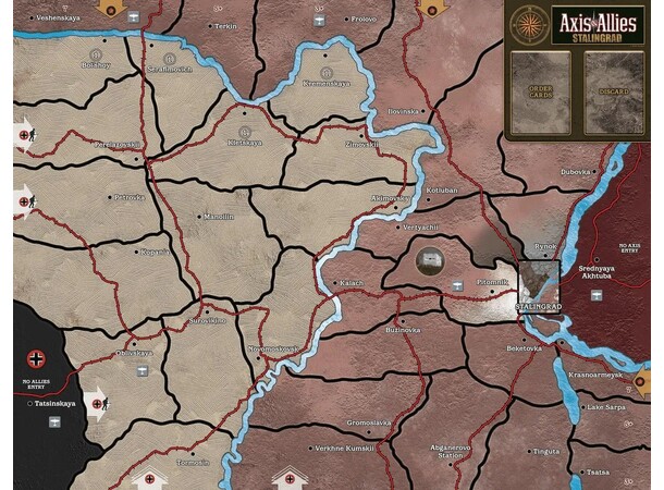 Axis & Allies Stalingrad Brädspel 