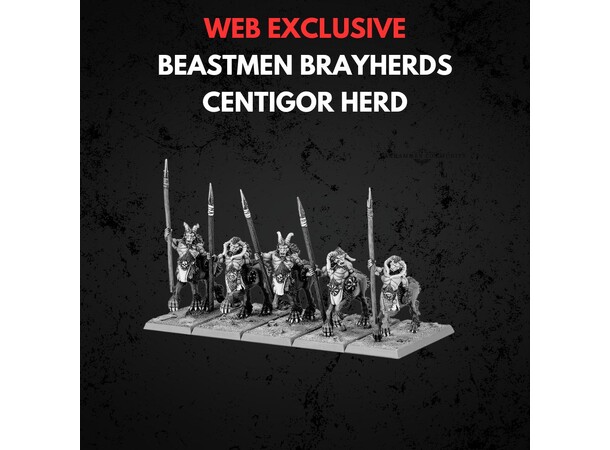 Beastmen Brayherds Centigor Herd Warhammer The Old World 