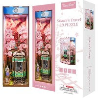 Book Nook Sakuras Travel Tonecheer 3D Puzzle