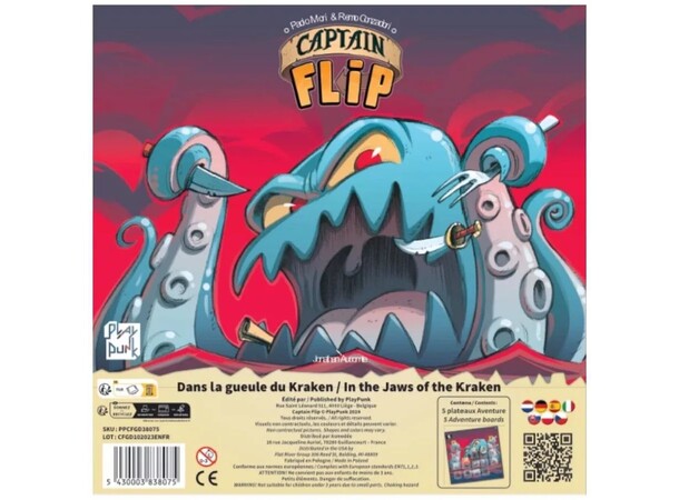 Captain Flip In the Jaws of the Kraken Expansion till Captain Flip 
