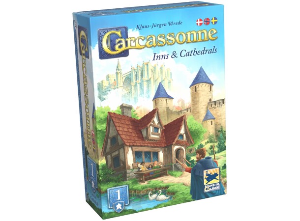 Carcassonne Inns & Cathedrals Expansion Svensk utgåva 