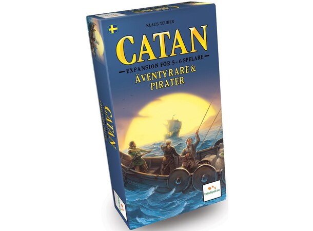 Catan Expansion - Äventyrare 5-6 Äventyrare & Pirater - Svensk utgåva 