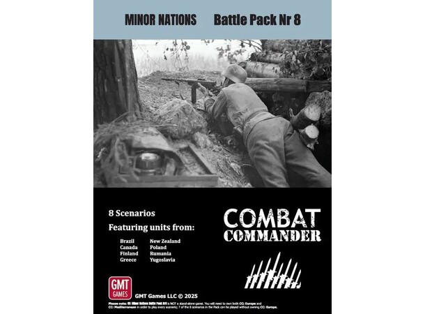 Combat Commander Battle Pack 8 Exp Minor Nations - Expansion 
