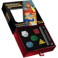 D&D Retro Holmes Replica Dice Set Dungeons & Dragons 50th Anniversary
