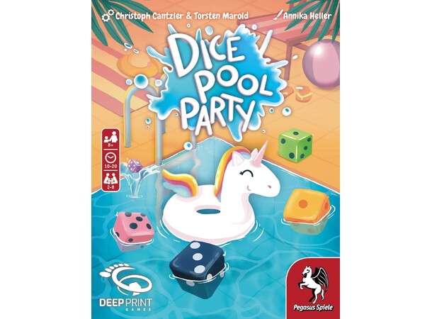 Dice Pool Party Partyspel 