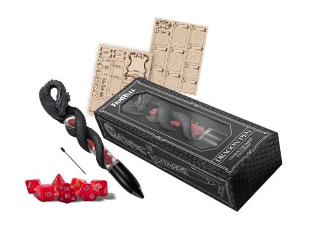Dragon Dice Pen Dice & Character Sheet 