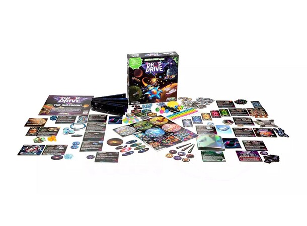 Drop Drive Deeper Space Ed Brädspel 