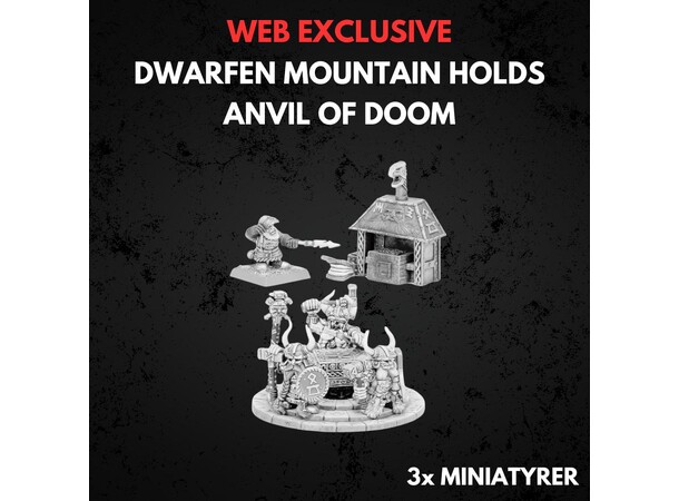 Dwarfen Mountain Holds Anvil of Doom Warhammer The Old World 