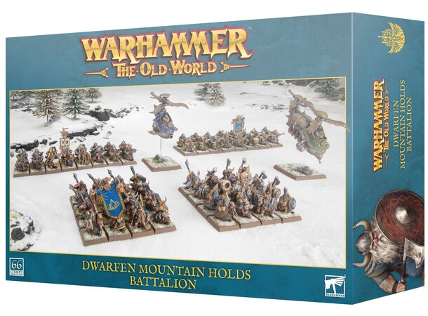Dwarfen Mountain Holds Battalion Warhammer The Old World 
