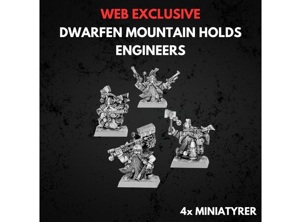 Dwarfen Mountain Holds Engineers Warhammer The Old World 