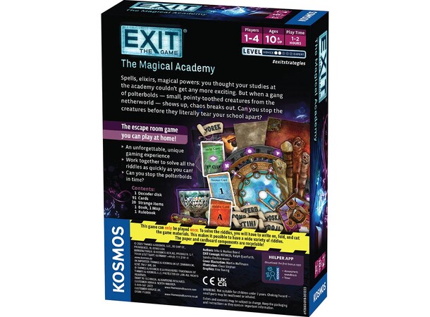 EXIT The Magical Academy Brädspel 