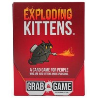 Exploding Kittens - Resutgåva Grab & Game Edition - Svensk utgåva