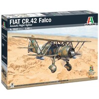 FIAT CR.42 Falco Assault/Night Fighter Italeri 1:48 Byggsats