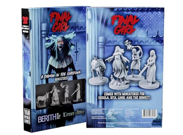 Final Girl Demon in Shadow Miniatures Expansion till Final Girl 