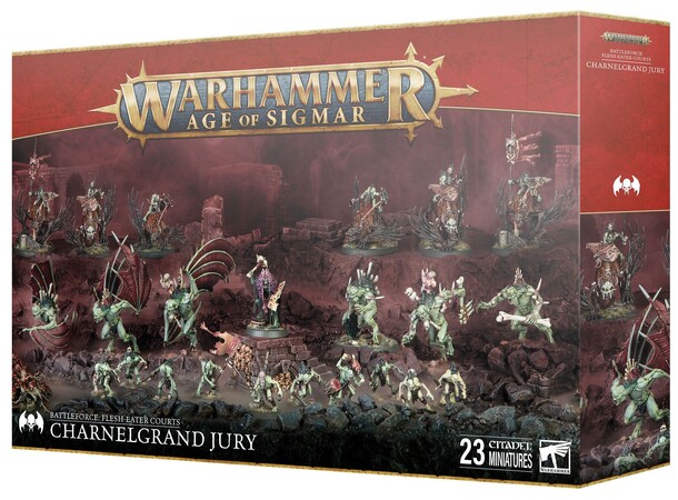 Flesh-eater Courts Charnelgrand Jury Warhammer Age of Sigmar Battleforce 