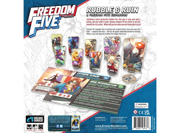 Freedom Five Rubble Ruin Expansion Expansion till Freedom Five 