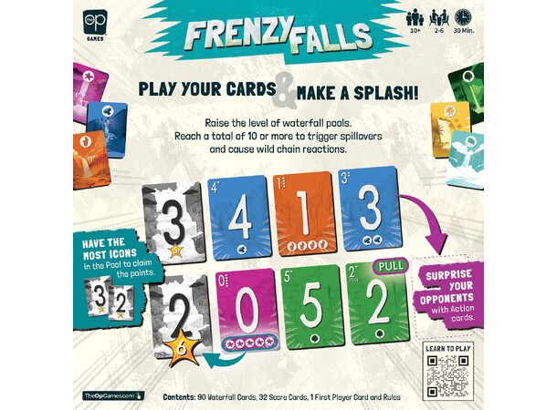 Frenzy Falls Kortspel 