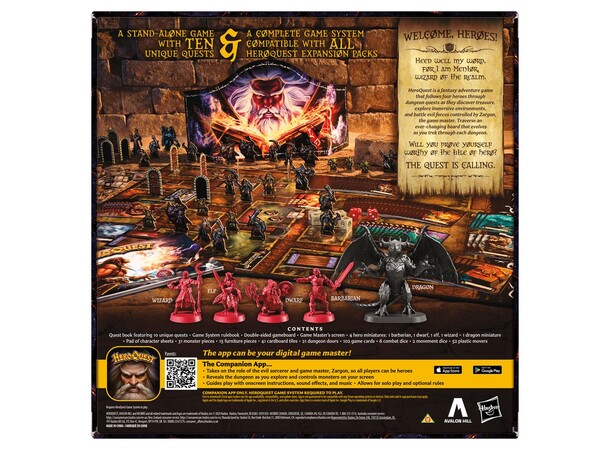 HeroQuest First Light Brädspel 