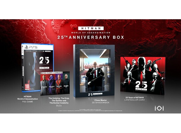 Hitman World of Assassination 25th PS5 25th Anniversary Edition 