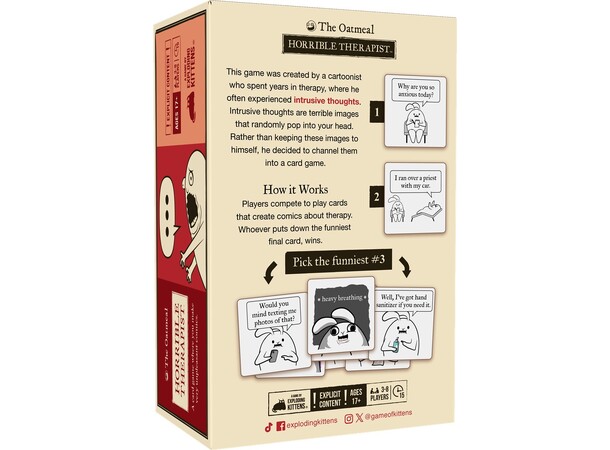 Horrible Therapist Partyspel 