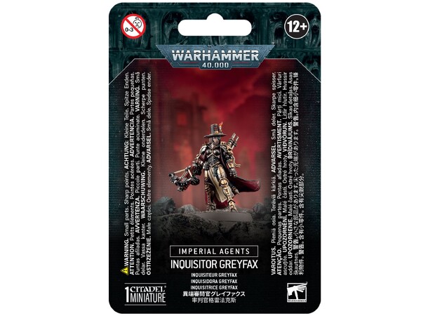 Imperial Agents Inquisitor Greyfax Warhammer 40K 