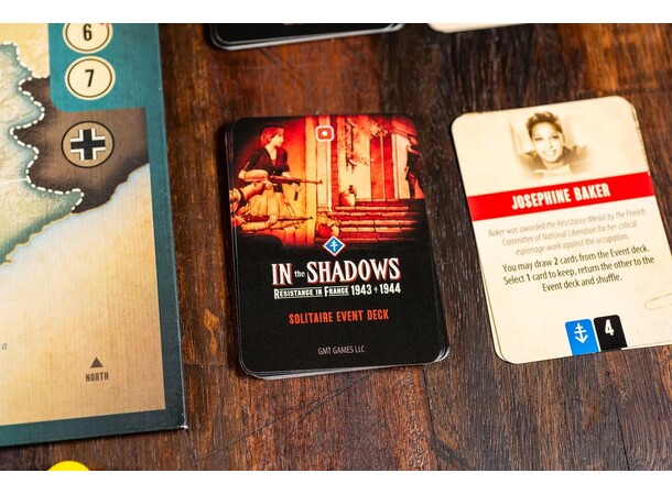 In the Shadows Brädspel Resistance in France 1943-1944 