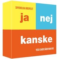 Ja Nej Kanske Partyspel Svensk utgåva