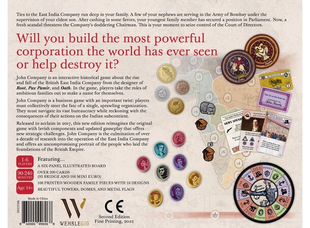 John Company 2nd Edition Brädspel 