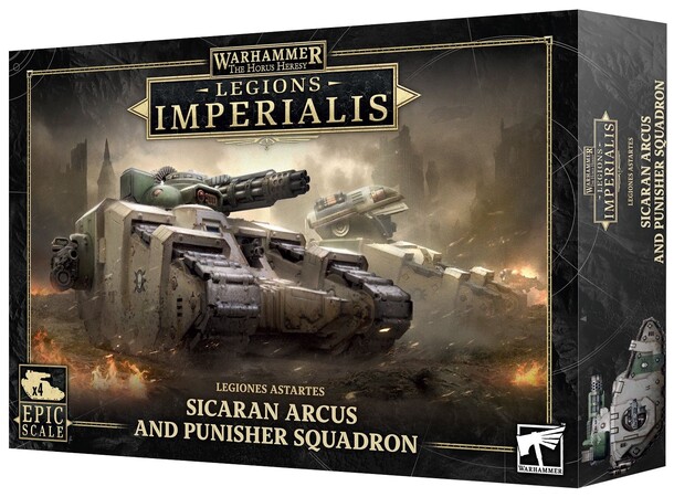 Legiones Sicaran Arcus/Punisher The Horus Heresy - Legions Imperialis 