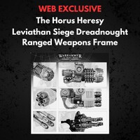 Leviathan Siege Dreadnought Ranged Weapo Weapons Frame - The Horus Heresy