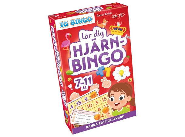 Lär dig Hjärnbingo Svensk utgåva 