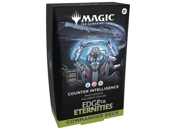Magic Edge of Eternities Commander #1 Commander Deck - Counter Intelligence 