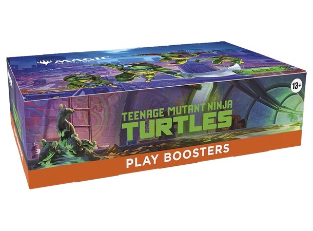 Magic TMNT Play Display Teenage Mutant Ninja Turtles 