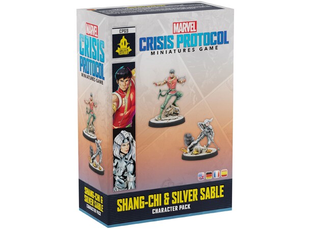 Marvel Crisis Protocol Shang-Chi/Silver Shang-Chi & Silver Sable 
