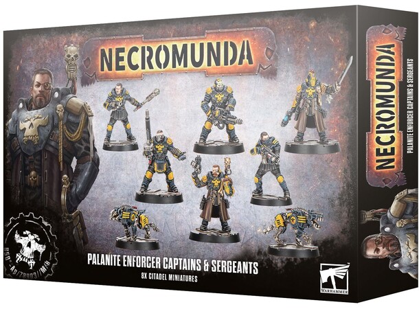 Necromunda Enforcer Captains & Sergeants Palanite Enforcer 