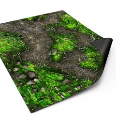 Neoprene Mat 22x32 Boneblight Marsh Green Stuff World - 56 x 76 cm