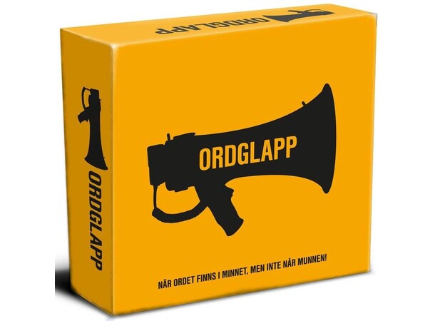 Ordglapp Brädspel Svensk utgåva 