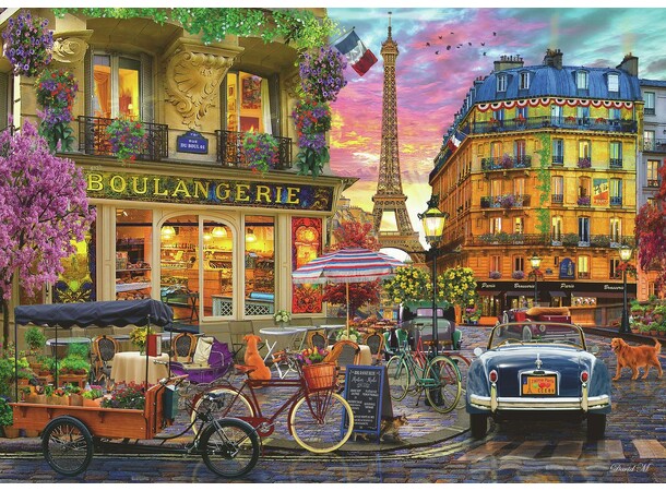 Paris in the Dawn 1000 bitar Pussel Ravensburger Puzzle 