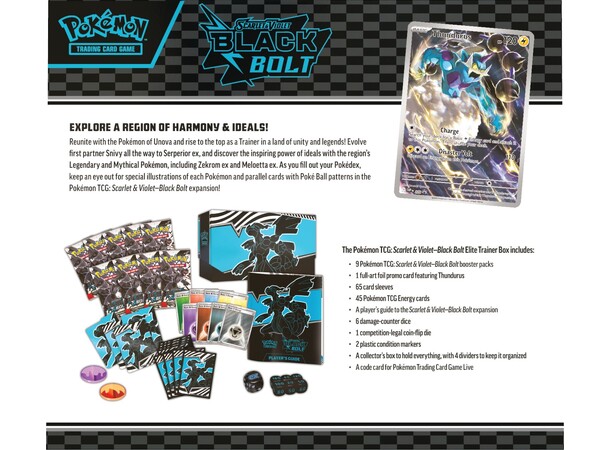 Pokemon Black Bolt ETB Elite Trainer Box 