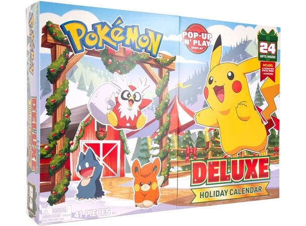 Pokemon Deluxe Julkalender Pop-Up N Play - Adventskalender 