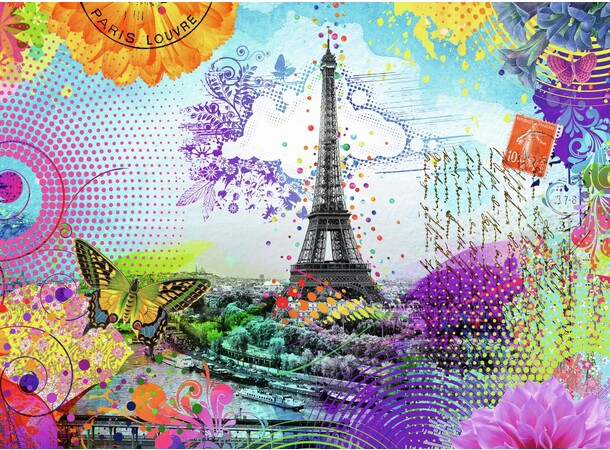 Postcard from Paris 500 bitar Pussel Ravensburger Puzzle 